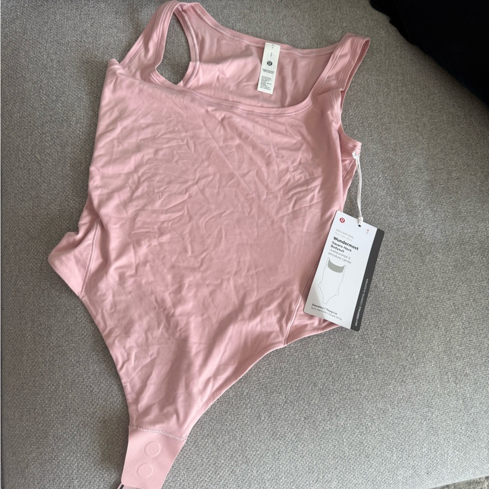 Pink Women's Bodysuit